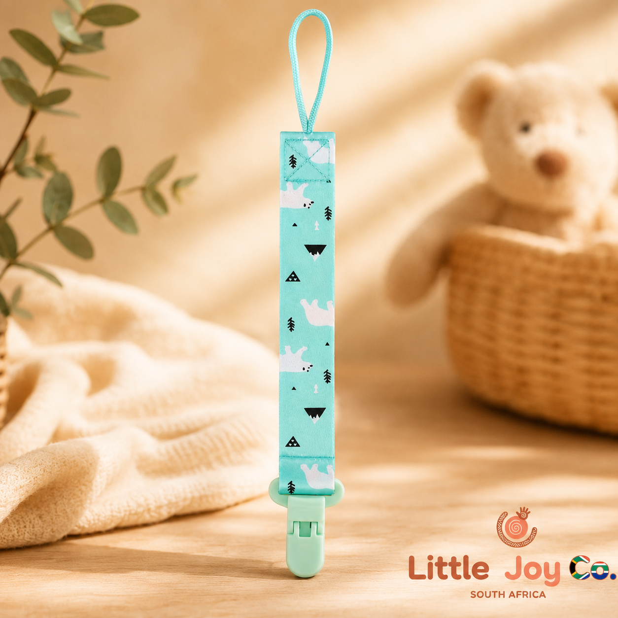 Little Joy Co.™ Stay-Put Soother Clip (Dummy Clips)