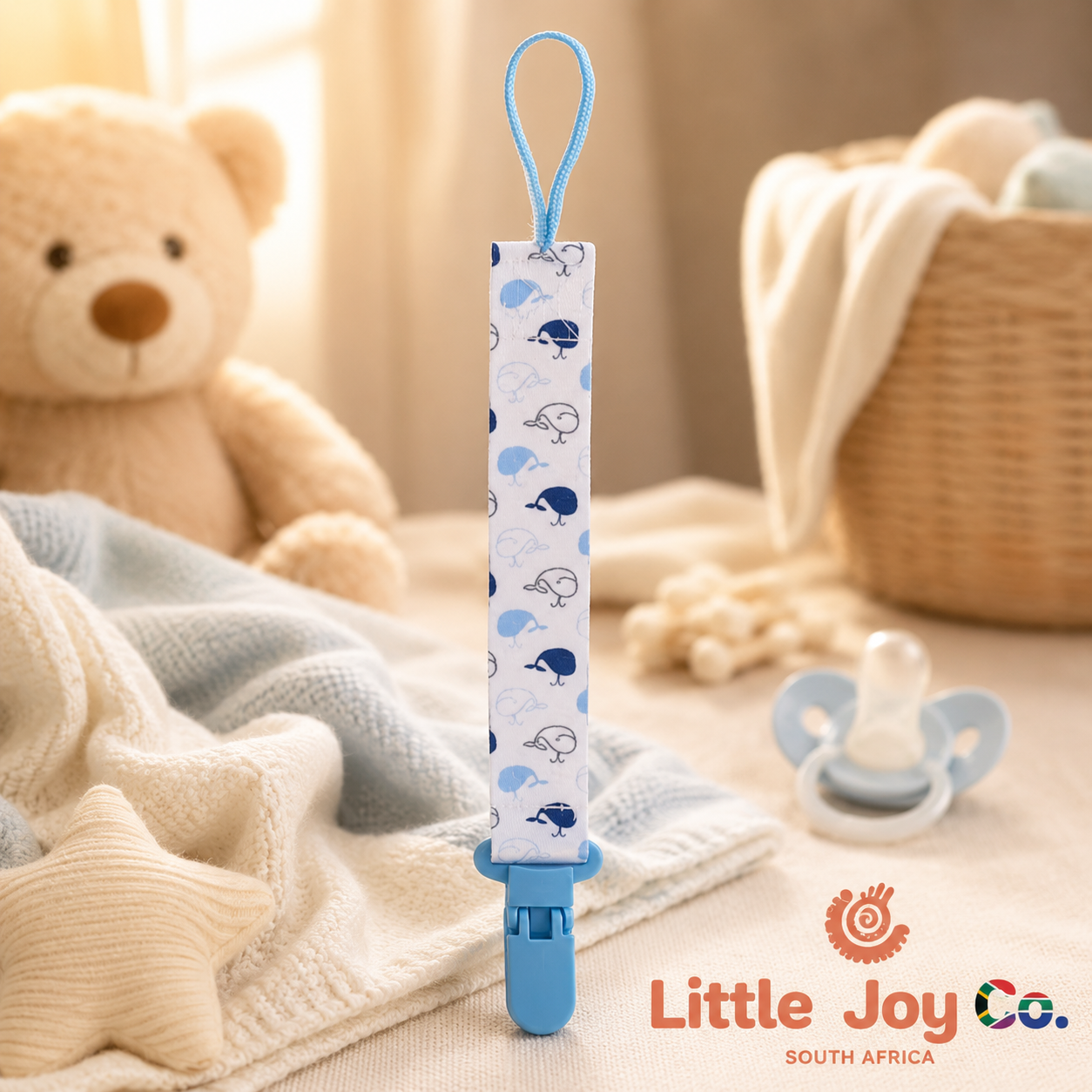 Little Joy Co.™ Stay-Put Soother Clip (Dummy Clips)
