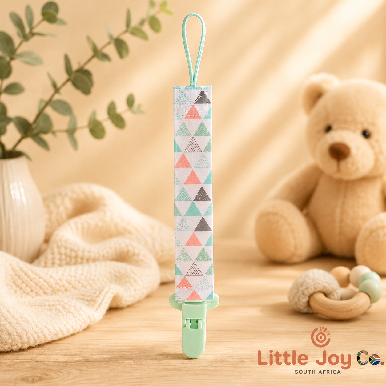 Little Joy Co.™ Stay-Put Soother Clip (Dummy Clips)