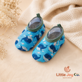 Little Joy Co™ Snug & Safe Christmas Socks — Soft-Soled Indoor Shoes for Crawling Babies