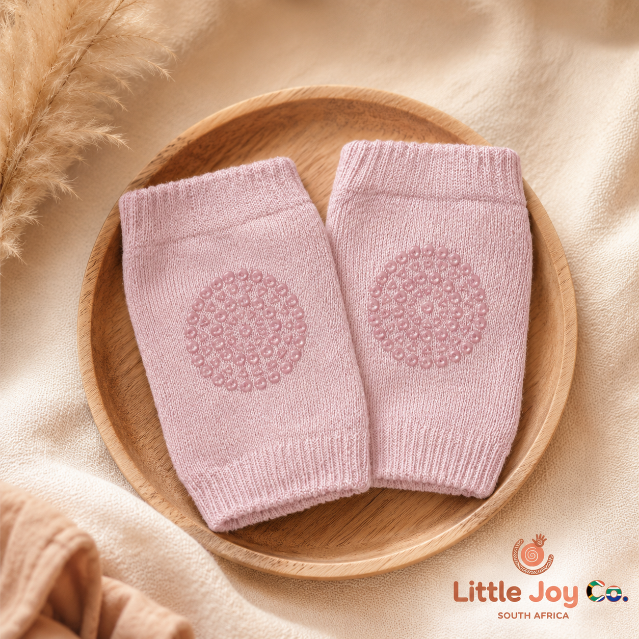Crawl With Confidence – Anti-Slip Knee Protectors by Little Joy Co™