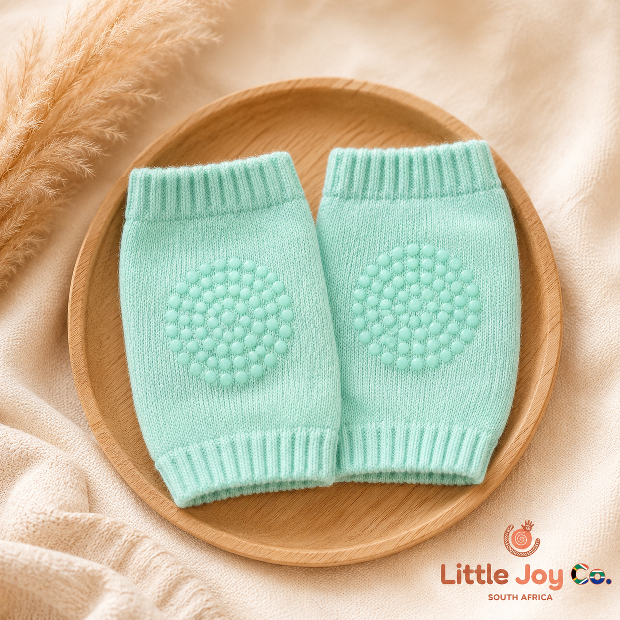Crawl With Confidence – Anti-Slip Knee Protectors by Little Joy Co™