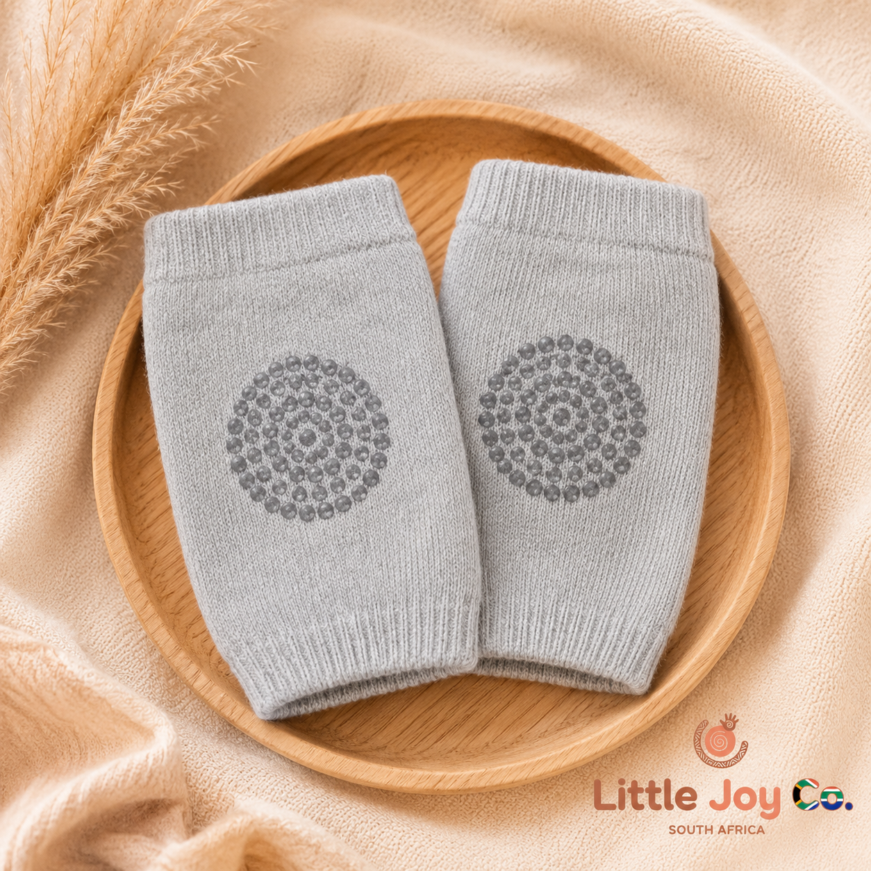Crawl With Confidence – Anti-Slip Knee Protectors by Little Joy Co™